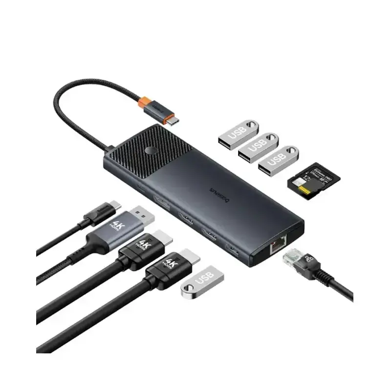 هاب 11 پورت باسئوس     مدل BS-OH098